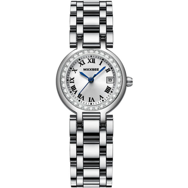 Small Dial Women's Steel Band Watch Domestic Watch Waterproof Luminous Elegant Women