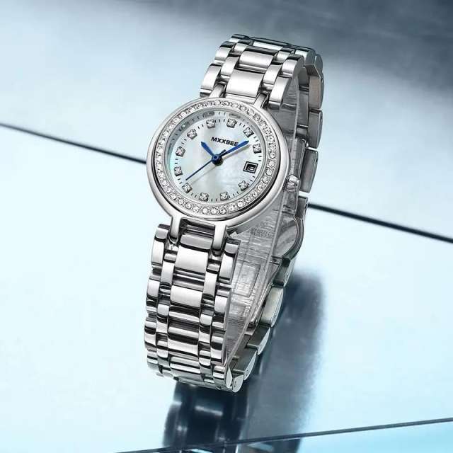 Small Dial Women's Steel Band Watch Domestic Watch Waterproof Luminous Elegant Women