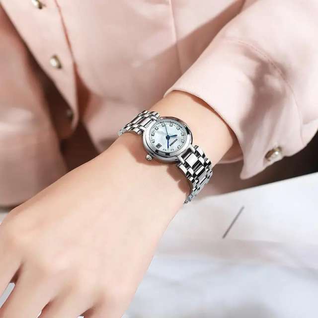 Small Dial Women's Steel Band Watch Domestic Watch Waterproof Luminous Elegant Women