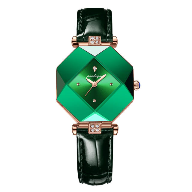 New ladies watch waterproof fashion quartz watch Steel band