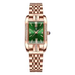 New ladies watch waterproof fashion quartz watch Steel band