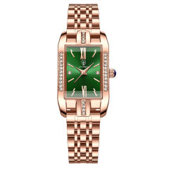 New ladies watch waterproof fashion quartz watch Steel band