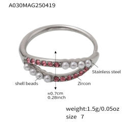 A030 silver+pink