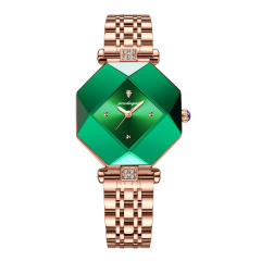 New ladies watch waterproof fashion quartz watch Steel band