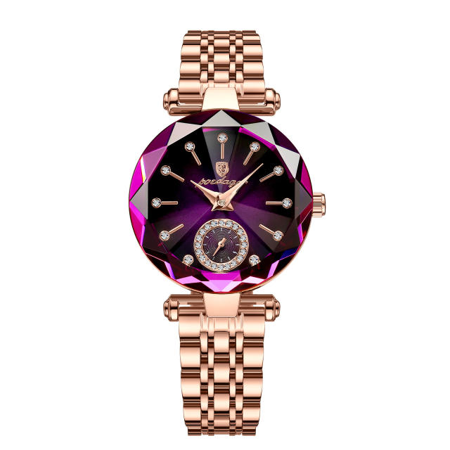 Waterproof ladies watch casual ultra-thin quartz watch steel band watch