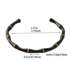 18KG enamel bamboo bangle stainless steel bangle