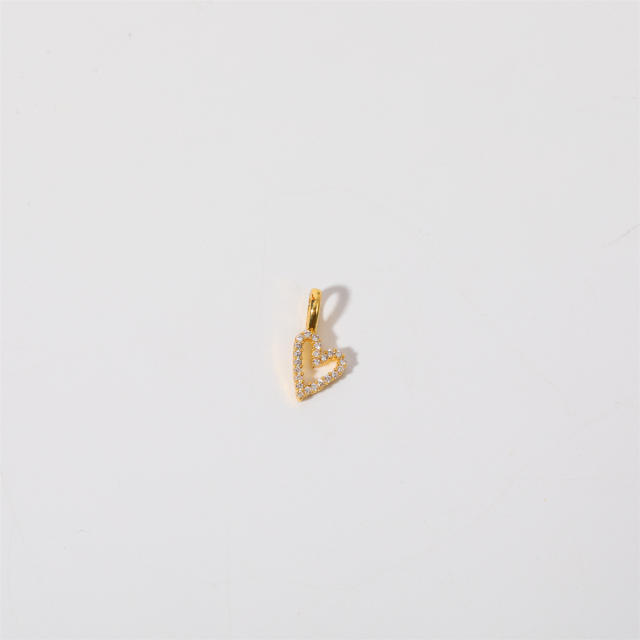 DIY dainty necklace boot cowboy hat cross butterfly heart pendant collection