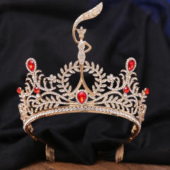 Baroque luxury miss beauty hair crown
