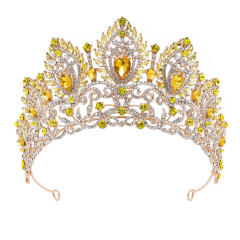 Bride crown headdress concept catwalk beauty pageant crown queen birthday hair accessories
