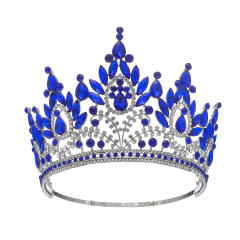 Bridal Crown Hair Accessories Beauty Show Laurel Baroque Crown High-end Full Crown