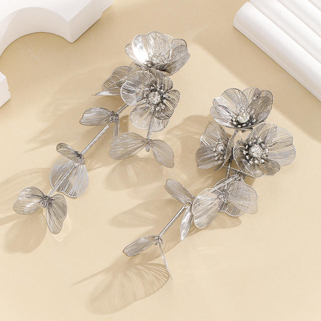Exaggerated wedding festival beautiful earrings