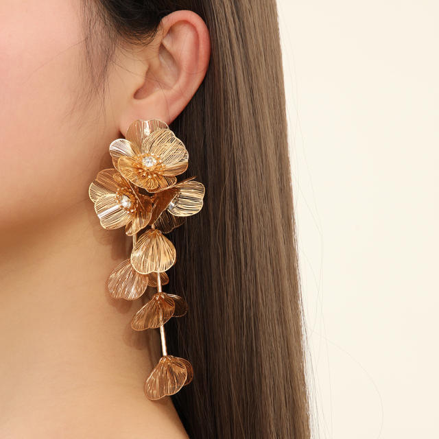Exaggerated wedding festival beautiful earrings