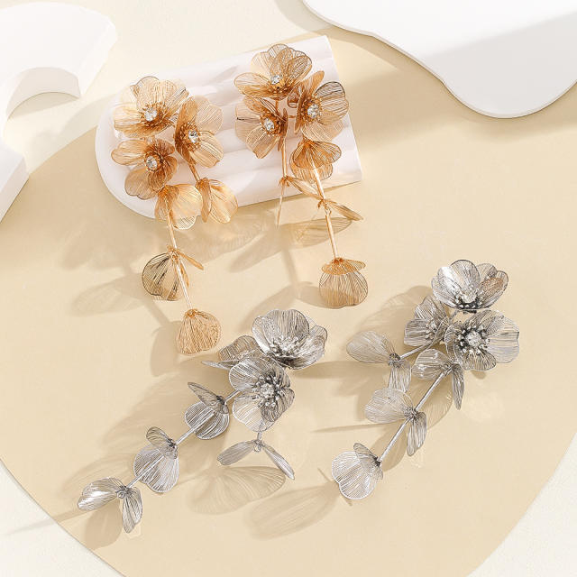 Exaggerated wedding festival beautiful earrings