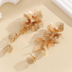 Exaggerated wedding festival beautiful earrings