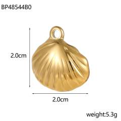 diy jewelry accessories stainless steel marine series pendant mermaid shell sea star bracelet necklace pendant