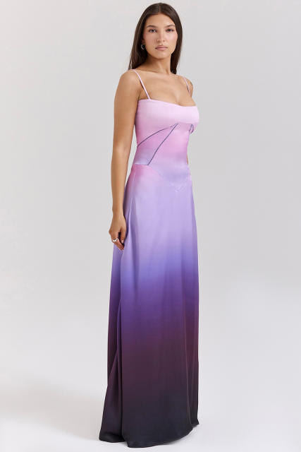 Women's New Sexy Slip Dress 2025 Slim-fit Backless Long Dress dress Women's Evening Dress