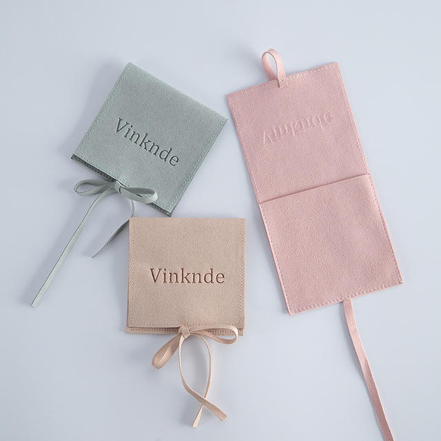Jewelry flannel bag watch packaging bag jewelry envelope flannel bag wholesale (without logo)