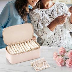 Explosions Travel Jewelry Box Earrings Jewelry Jewelry Storage Box Portable Pack 12 Piece Set Jewelry Box