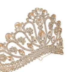 Bride Wedding Headwear Crystal Crown Headwear Headband Party Crown Hair Accessories