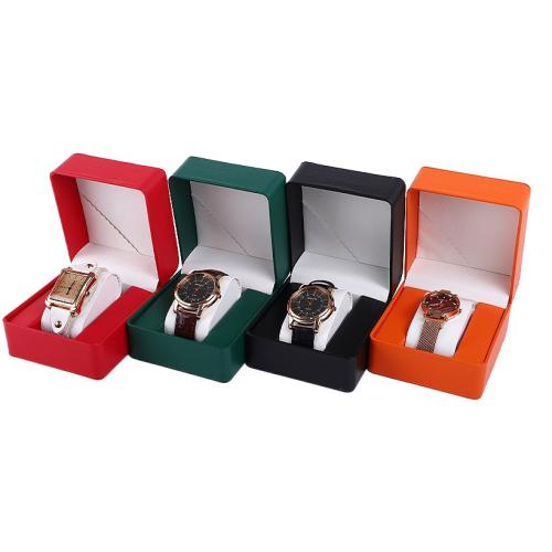 PU leather watch box watch jewelry storage box