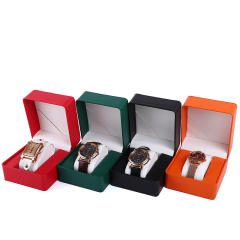 PU leather watch box watch jewelry storage box