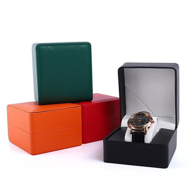 PU leather watch box watch jewelry storage box