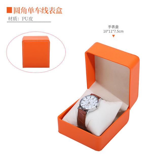 PU leather watch box watch jewelry storage box