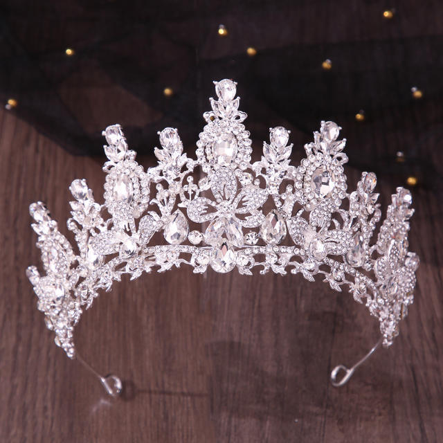 Bridal Crown Headwear Wedding Birthday Evening Wedding Accessories Luxury Crystal Rhinestones Hair Accessories