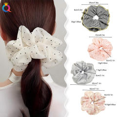 New Oversized Fabric Large scrunchiese hair ties for women