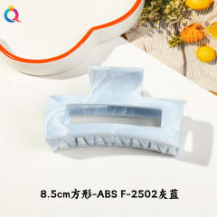 Marble egg flower popular hair claw clips