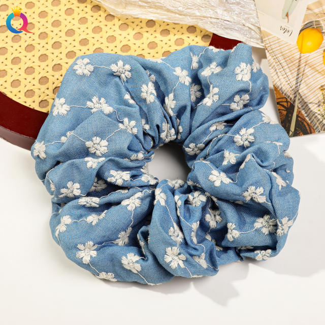 New Oversized Fabric Large scrunchiese hair ties for women