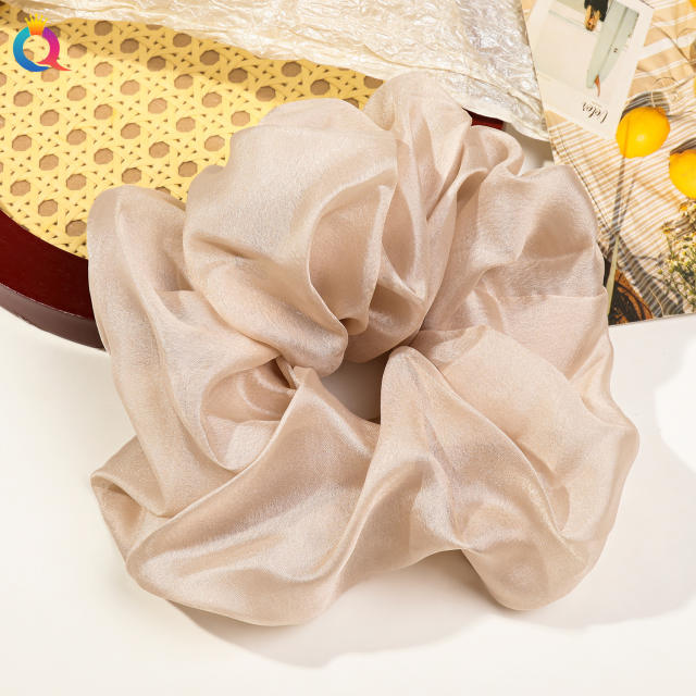 New Oversized Fabric Large scrunchiese hair ties for women