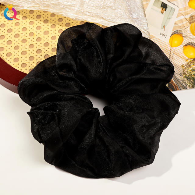 New Oversized Fabric Large scrunchiese hair ties for women
