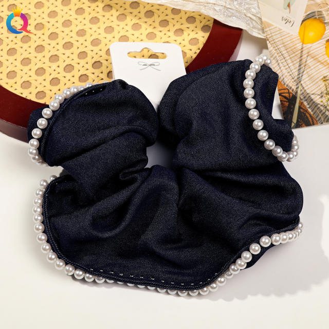 New Oversized Fabric Large scrunchiese hair ties for women