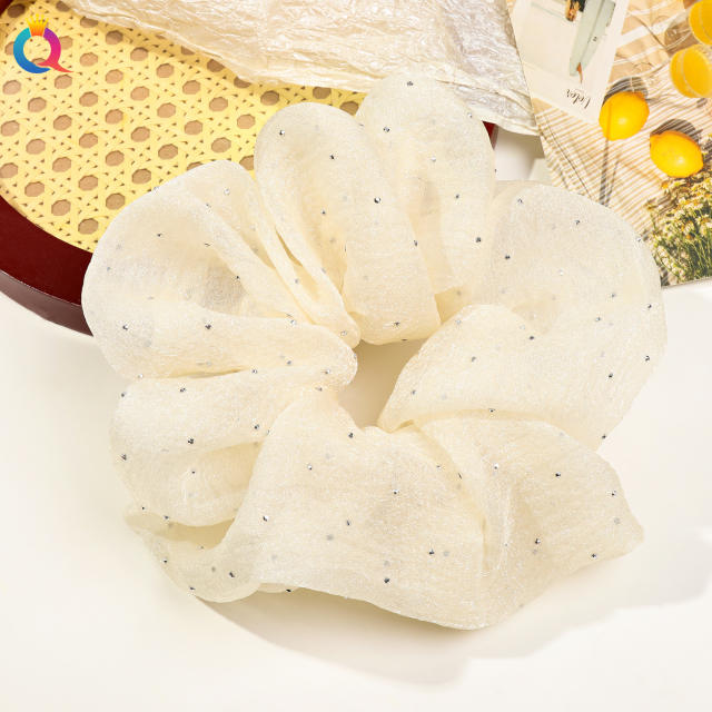 New Oversized Fabric Large scrunchiese hair ties for women