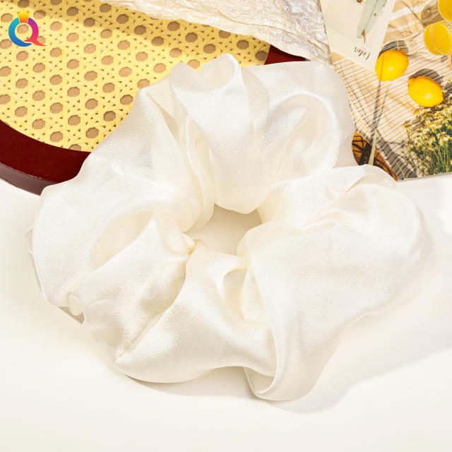 New Oversized Fabric Large scrunchiese hair ties for women