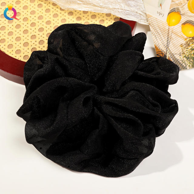 New Oversized Fabric Large scrunchiese hair ties for women
