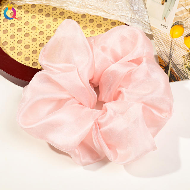 New Oversized Fabric Large scrunchiese hair ties for women