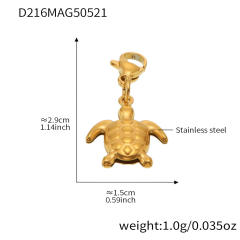 D216 charm 2pcs