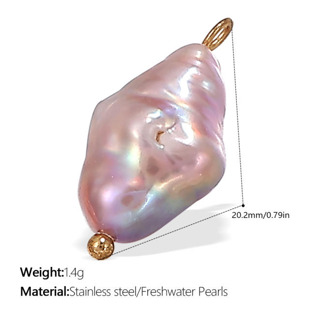 Multi-element Starfish small fish Ceramic Pendant Freshwater Pearl Pendant Necklace Accessories suit Jewelry