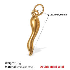 Shell seahorse star key stainless steel necklace pendant bracelet necklace accessories