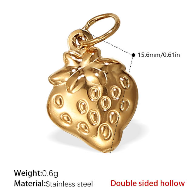 DIY ocean sereis animial shell butterfly stainless steel charm diy jewelry accessory