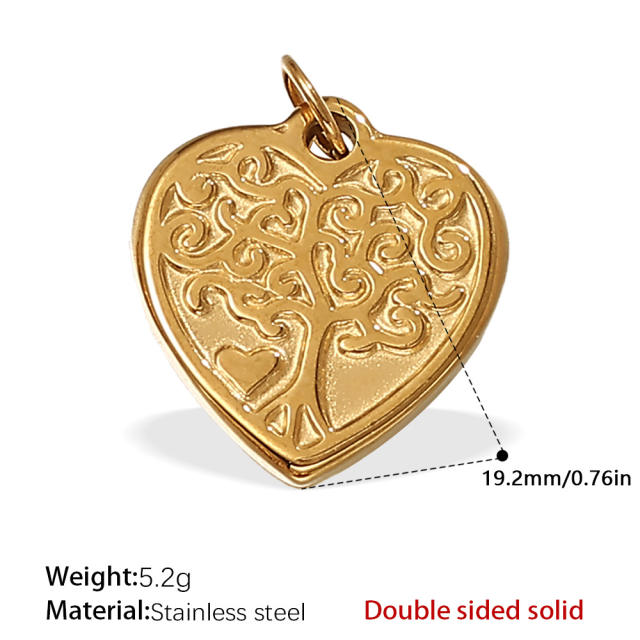 Shell seahorse star key stainless steel necklace pendant bracelet necklace accessories