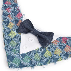 New Denim Casual Tassel Pet Party Decoration Suit Pet Dog bandana