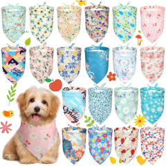 20pcs set Christmas Summer Fruit Halloween Thanksgiving Cat Dog Triangle Towel bandana