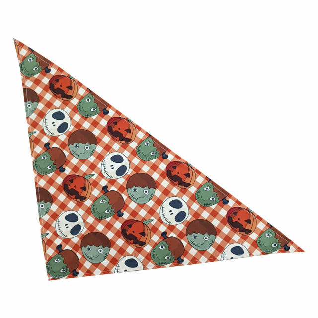 20pcs set Christmas Summer Fruit Halloween Thanksgiving Cat Dog Triangle Towel bandana
