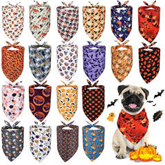 20pcs set Christmas Summer Fruit Halloween Thanksgiving Cat Dog Triangle Towel bandana