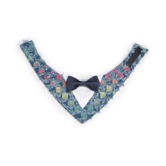 New Denim Casual Tassel Pet Party Decoration Suit Pet Dog bandana