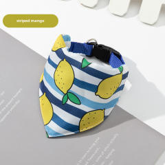 Sweet pattern colorful summer fruit pets dog bandana