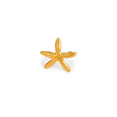 18KG summer holiday vacation starfish stainless steel ear cuff